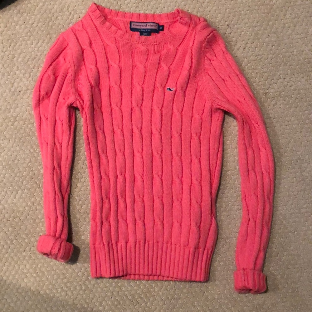 Vineyard vines cable sweater